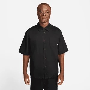 Zdjęcie produktu Męska koszula z krótkim rękawem zapinana na guziki Nike Club - Czerń