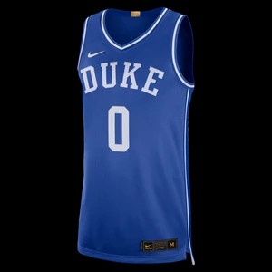 Zdjęcie produktu Męska koszulka do koszykówki Nike Dri-FIT College Duke Limited - Niebieski