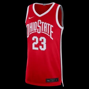 Zdjęcie produktu Męska koszulka do koszykówki Nike Dri-FIT College Ohio State Limited - Czerwony