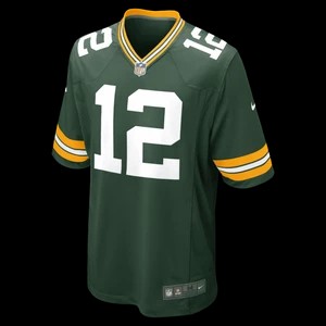 Zdjęcie produktu Męska koszulka meczowa do futbolu amerykańskiego NFL Green Bay Packers (Aaron Rodgers) - Zieleń Nike