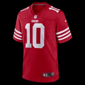 Zdjęcie produktu Męska koszulka meczowa do futbolu amerykańskiego NFL San Francisco 49ers (Jimmy Garoppolo) - Czerwony Nike