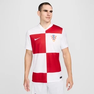Zdjęcie produktu Męska koszulka piłkarska Nike Dri-FIT Chorwacja Stadium 2024/25 (wersja domowa) (replika) - Biel