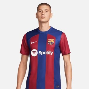 Zdjęcie produktu Męska koszulka piłkarska Nike Dri-FIT FC Barcelona Stadium 2023/24 (wersja domowa) - Niebieski
