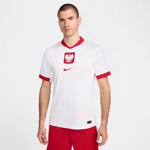 Zdjęcie produktu Męska koszulka piłkarska Nike Dri-FIT Polska Stadium 2024/25 (wersja domowa) – replika - Biel
