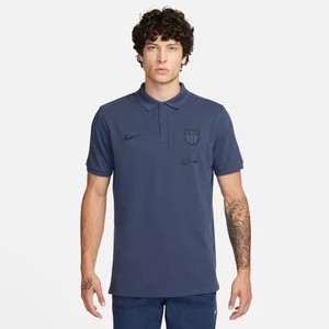 Zdjęcie produktu Męska koszulka piłkarska polo Nike FC Barcelona (wersja trzecia) - Niebieski