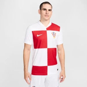Zdjęcie produktu Męska koszulka piłkarska z krótkim rękawem Authentic Nike Dri-FIT ADV Chorwacja Match 2024/25 (wersja domowa) - Biel