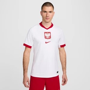 Zdjęcie produktu Męska koszulka piłkarska z krótkim rękawem Authentic Nike Dri-FIT ADV Polska Match 2024/25 (wersja domowa) - Biel