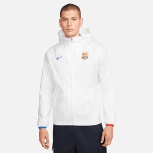 Zdjęcie produktu Męska kurtka piłkarska Nike FC Barcelona AWF - Biel