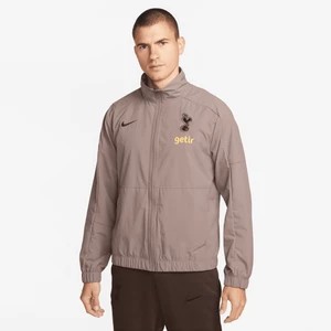 Zdjęcie produktu Męska kurtka piłkarska z tkaniny Nike Tottenham Hotspur Revival (wersja trzecia) - Brązowy