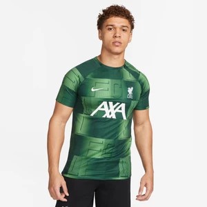 Zdjęcie produktu Męska przedmeczowa koszulka piłkarska Nike Dri-FIT Liverpool F.C. Academy Pro - Zieleń