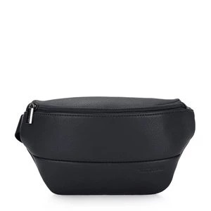 Zdjęcie produktu Męska torebka nerka minimalistyczna czarna Wittchen
