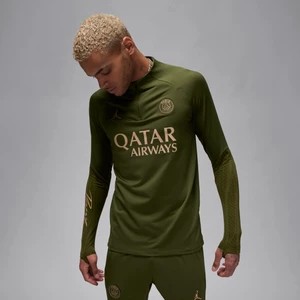 Zdjęcie produktu Męska treningowa koszulka piłkarska Jordan Dri-FIT Paris Saint-Germain Strike (wersja czwarta) - Zieleń