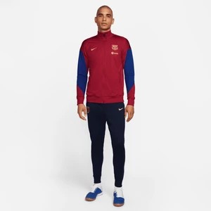 Zdjęcie produktu Męski dzianinowy dres piłkarski Nike Dri-FIT FC Barcelona Strike - Czerwony