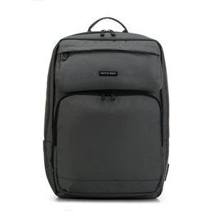 Zdjęcie produktu Męski plecak na laptopa 15,6” z dwiema kieszeniami na froncie szary Wittchen