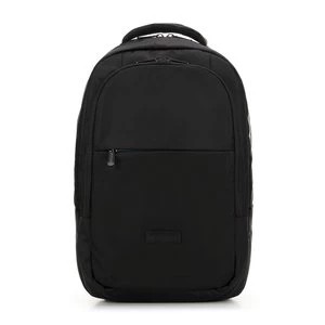 Zdjęcie produktu Męski plecak na laptopa 15.6” zaokrągloną klapą i kieszenią zewnętrzną czarny Wittchen