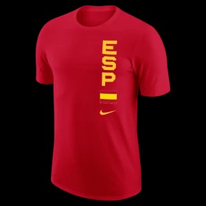 Zdjęcie produktu Męski T-shirt do koszykówki w barwach reprezentacji Spain Nike Dri-FIT - Czerwony