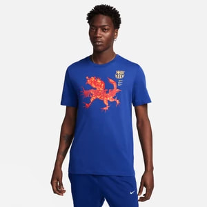 Zdjęcie produktu Męski T-shirt piłkarski Nike FC Barcelona - Niebieski