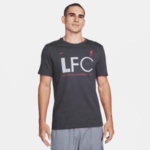 Zdjęcie produktu Męski T-shirt piłkarski Nike Liverpool F.C. Mercurial - Szary