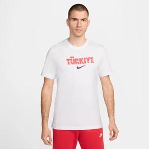 Zdjęcie produktu Męski T-shirt piłkarski Nike Turcja Crest - Biel