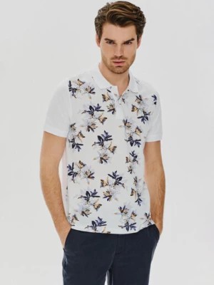Zdjęcie produktu Męski t-shirt polo w kwiatki Pako Lorente