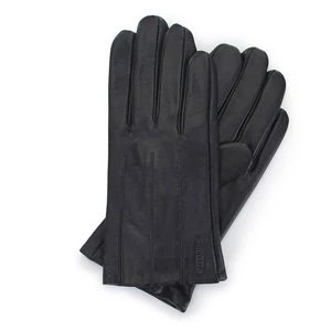 Zdjęcie produktu Męskie rękawiczki z gładkiej skóry czarne Wittchen
