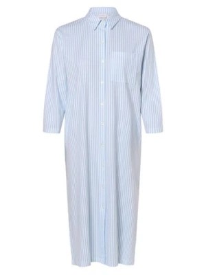 Zdjęcie produktu Mey Damska koszula nocna Kobiety Bawełna biały|niebieski w paski,
