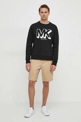 Zdjęcie produktu Michael Kors bluza męska kolor czarny z nadrukiem