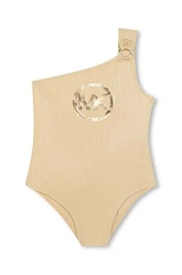 Zdjęcie produktu Michael Kors jednoczęściowy strój kąpielowy dziecięcy kolor żółty