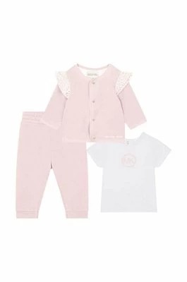 Zdjęcie produktu Michael Kors komplet niemowlęcy kolor różowy