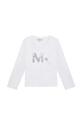 Zdjęcie produktu Michael Kors longsleeve bawełniany dziecięcy kolor biały