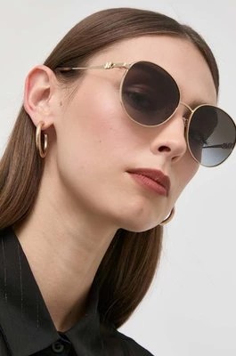 Zdjęcie produktu Michael Kors okulary przeciwsłoneczne ALPINE damskie kolor czarny 0MK1119