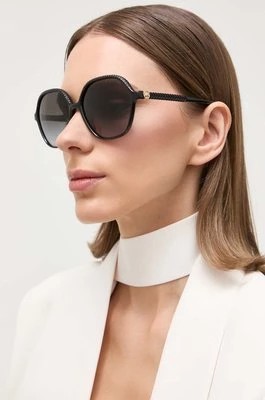 Zdjęcie produktu Michael Kors okulary przeciwsłoneczne BALI damskie kolor czarny 0MK2186U