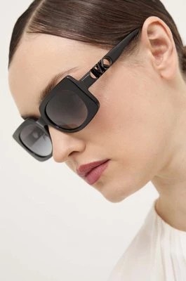 Zdjęcie produktu Michael Kors okulary przeciwsłoneczne BORDEAUX damskie kolor czarny 0MK2215