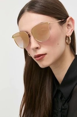 Zdjęcie produktu Michael Kors okulary przeciwsłoneczne SALT LAKE CITY damskie kolor brązowy 0MK1120
