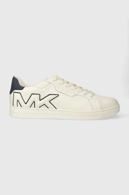 Zdjęcie produktu Michael Kors sneakersy skórzane Keating kolor beżowy 42R4KEFS6L