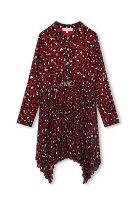 Zdjęcie produktu Michael Kors sukienka dziecięca kolor czerwony mini rozkloszowana