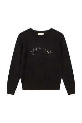 Zdjęcie produktu Michael Kors sweter dziecięcy kolor czarny lekki