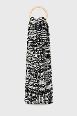 Zdjęcie produktu Michael Kors szalik damski kolor czarny wzorzysty