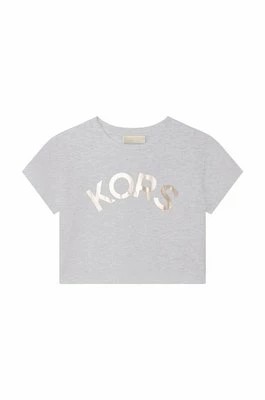 Zdjęcie produktu Michael Kors t-shirt bawełniany dziecięcy kolor szary