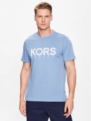 Zdjęcie produktu Michael Kors T-Shirt CS351IGFV4 Błękitny Regular Fit