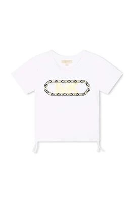 Zdjęcie produktu Michael Kors t-shirt dziecięcy kolor biały