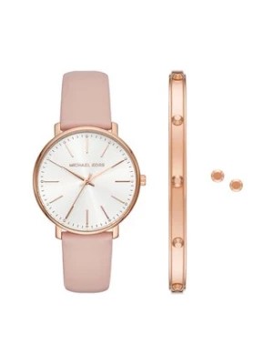 Zdjęcie produktu Michael Kors Zestaw zegarek i bransoletka Pyper MK1078SET Różowy
