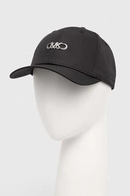 Zdjęcie produktu MICHAEL Michael Kors czapka z daszkiem kolor czarny z aplikacją