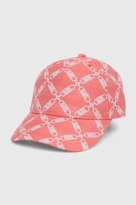 Zdjęcie produktu MICHAEL Michael Kors czapka z daszkiem kolor różowy wzorzysta