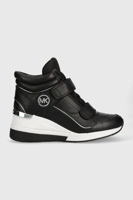 Zdjęcie produktu MICHAEL Michael Kors sneakersy skórzane Gentry kolor czarny 43F3GYFE2L