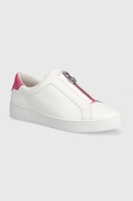Zdjęcie produktu MICHAEL Michael Kors sneakersy skórzane Keaton kolor biały 43S4KTFP1L