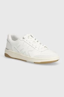 Zdjęcie produktu MICHAEL Michael Kors sneakersy skórzane Rebel kolor biały 43S4RLFS5D