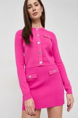 Zdjęcie produktu MICHAEL Michael Kors spódnica kolor różowy mini ołówkowa