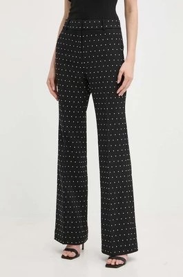 Zdjęcie produktu MICHAEL Michael Kors spodnie damskie kolor czarny dopasowane high waist