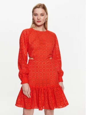 Zdjęcie produktu MICHAEL Michael Kors Sukienka codzienna MS381M68BK Pomarańczowy Regular Fit